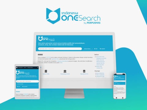 Onesearch Website Perpustakaan Nasional